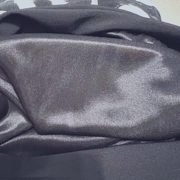 Very Vollbrach Women's Blouse-Sheer Sleeves-Size Small-Black/Zebra Print-Baggy - Picture 12 of 15